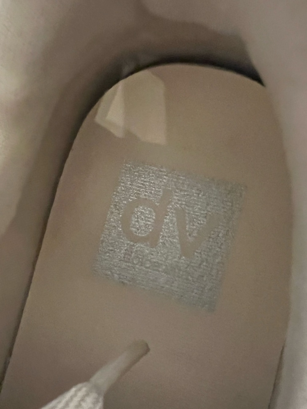 DV by Dolce Vita Cream Woven Lace-Up Sneakers - Picture 4 of 6